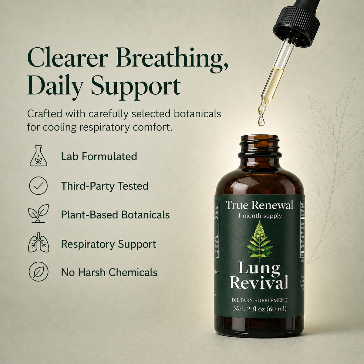 Deep Breath Lung Revival Mullein Clarity Drops