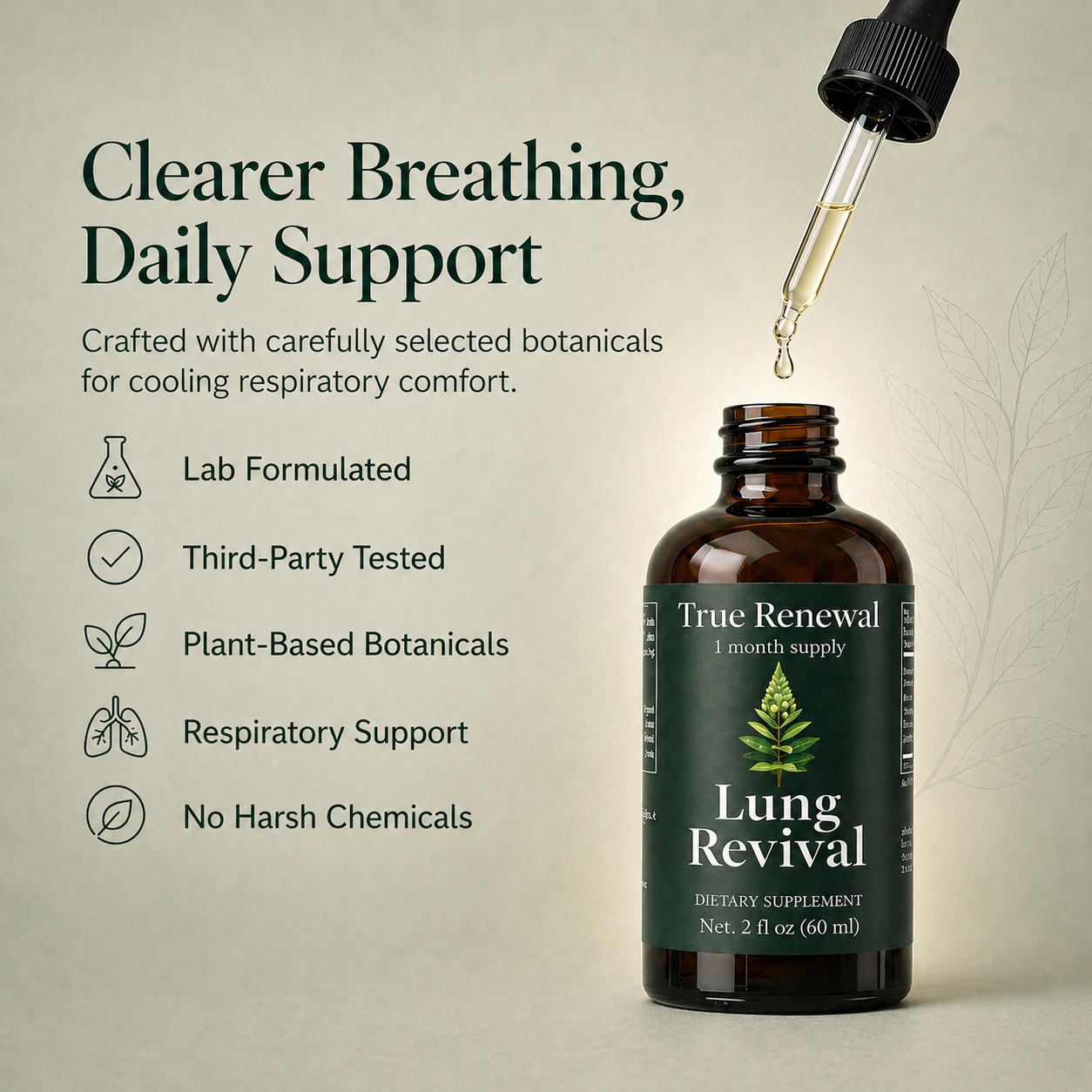 Deep Breath Lung Revival Mullein Clarity Drops