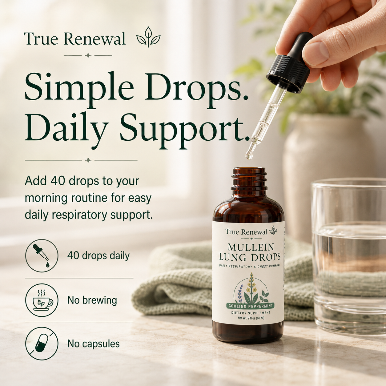 Mullein Lung Drops