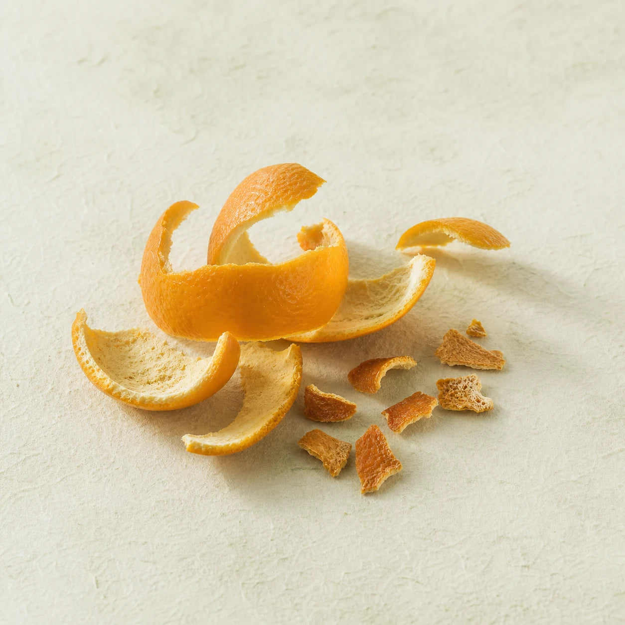Fresh orange peel